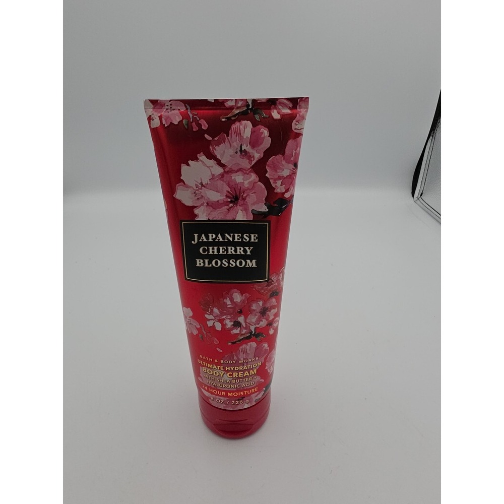 Bath & Body Works Japanese Cherry Blossom Body Cream 8 oz Moisturizer